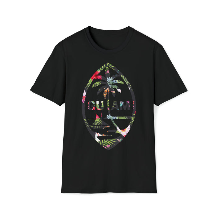 Guam Floral T-Shirt, Unisex - T-Shirt - Mens