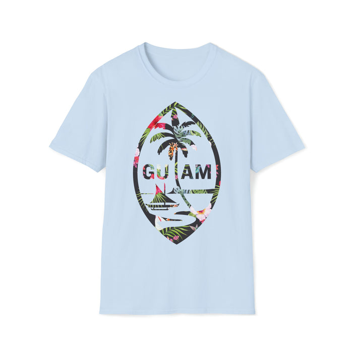 Guam Floral T-Shirt, Unisex - T-Shirt - Mens
