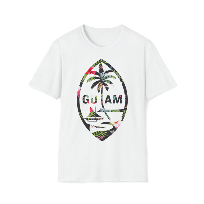 Guam Floral T-Shirt, Unisex - T-Shirt - Mens