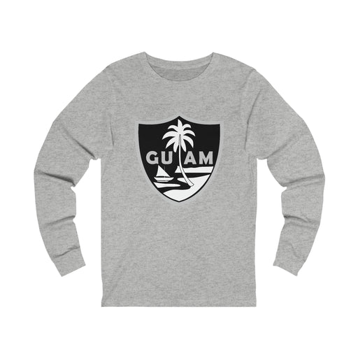 Guam Seal LV Football Shield Long Sleeve - Unisex - Long - sleeve - Leilanis Attic
