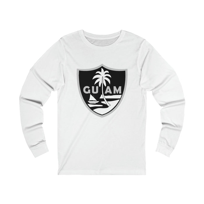 Guam Seal LV Football Shield Long Sleeve - Unisex - Long - sleeve - Leilanis Attic