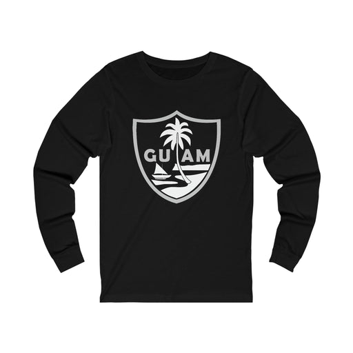 Guam Seal LV Football Shield Long Sleeve - Unisex - Long - sleeve - Leilanis Attic