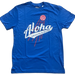 HIC "Aloha Blast", Blue Men's T - Shirt - T - Shirt - Mens - Leilanis Attic
