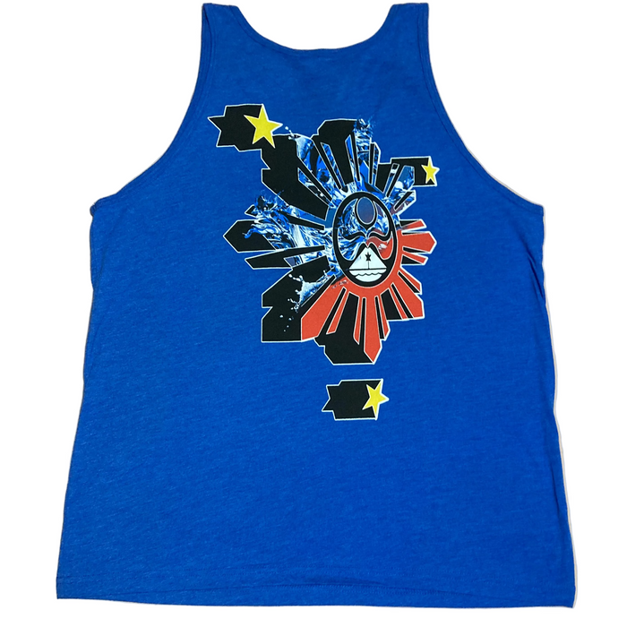 HIC "El Nido", Royal Blue Men's Tank Top HIC