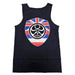 HIC "Flag Shield", Black Tank Top - Tank - Mens