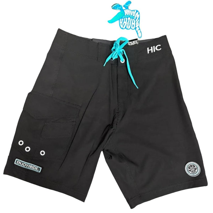 HIC Mens Boardshorts, Solid Colors HIC