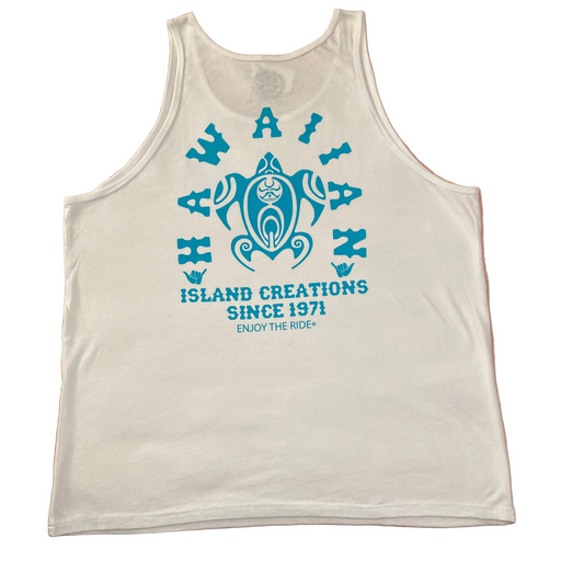 HIC "Tortue Arch", White Men's Tank Top HIC