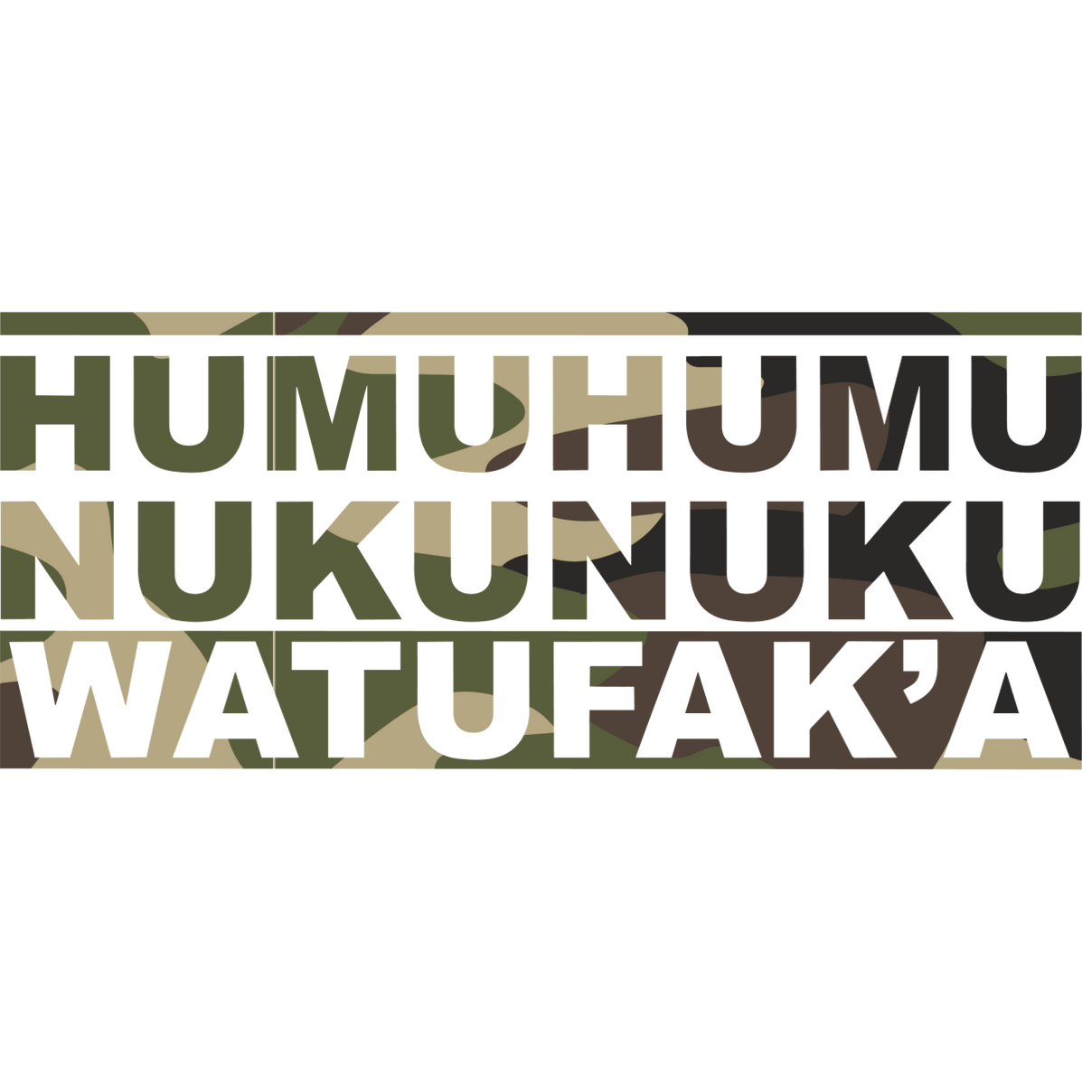 Humu Humu Sticker exclusive at Leilanis Attic