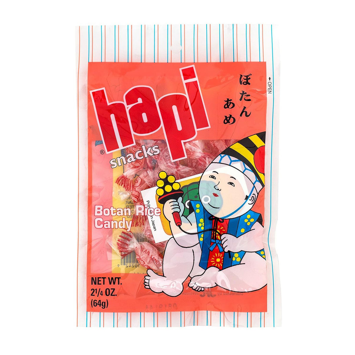 Hapi Botan Rice Candy, 2.25oz — Leilanis Attic