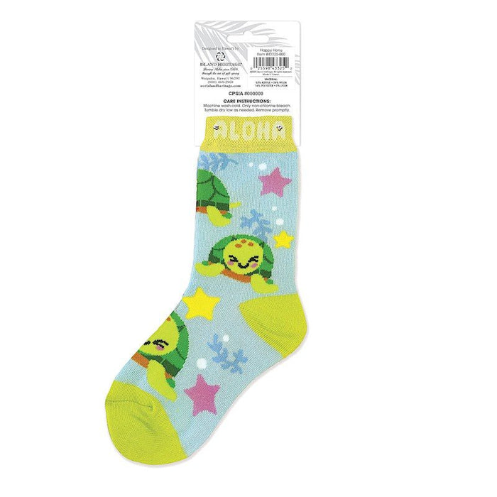 Happy Honu Keiki Hawai'i Socks Madden