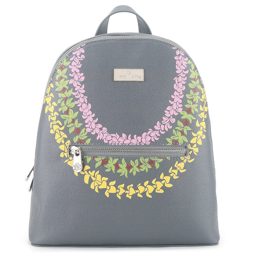 Happy Wahine, Backpack Tiffany Lei Grey Happy Wahine