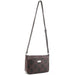 Happy Wahine Crossbody Brittney Tiare Embossed Brown Happy Wahine