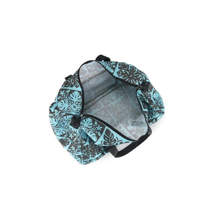 Happy Wahine, Duffle Bag Stephanie Quilt Blue Happy Wahine