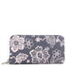 Happy Wahine Kaylee Wallet, Ke'olu Cherry Blossom Grey Happy Wahine