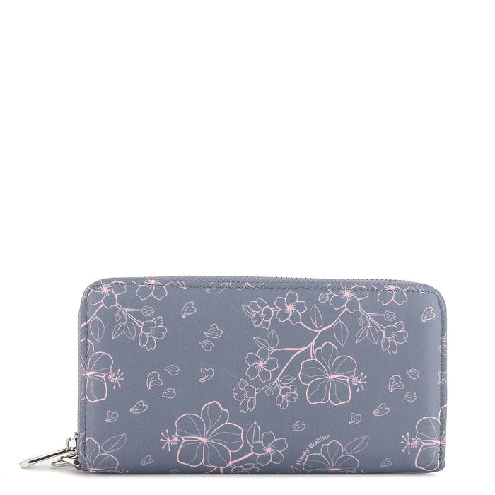 Happy Wahine Kaylee Wallet, Ke'olu Sakura Grey Happy Wahine
