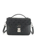 Happy Wahine Satchel Alice Quilt Black Embossed Happy Wahine