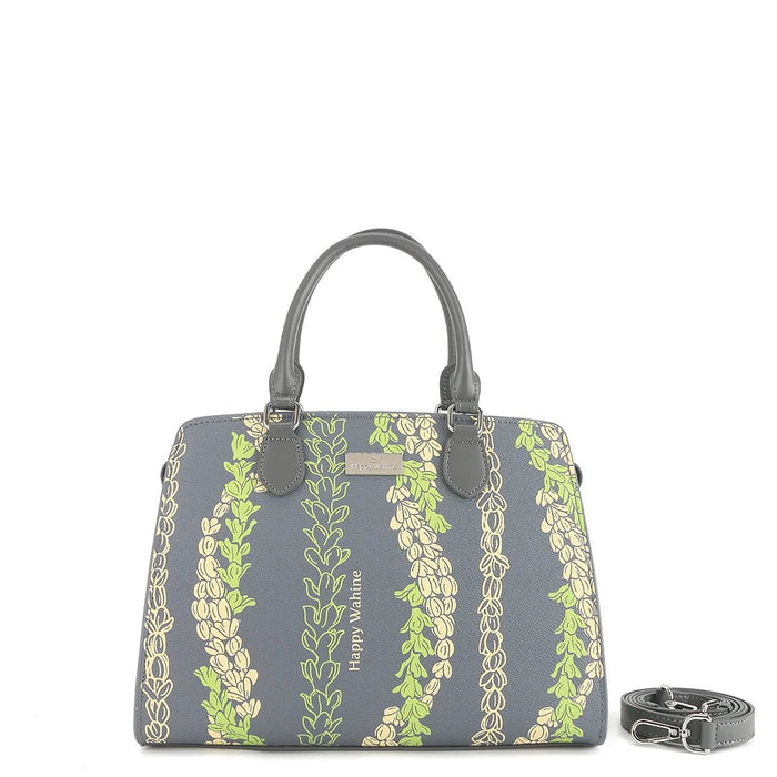 Happy Wahine Satchel Gigi, Pakalana Grey - Purse