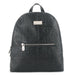 Happy Wahine, Tiffany Quilt Black Embossed Backpack Happy Wahine