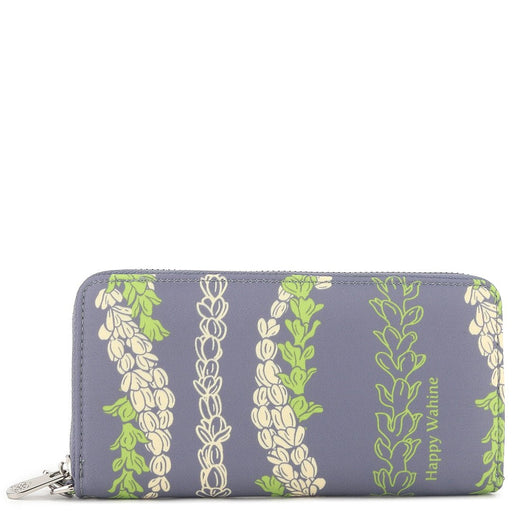 Happy Wahine, Wallet Kaylee Ke'olu Pakalana Grey Happy Wahine