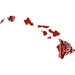 Hawaii Island Chain Sticker - Sticker