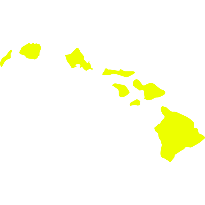 Hawaii Island Chain Sticker - Sticker