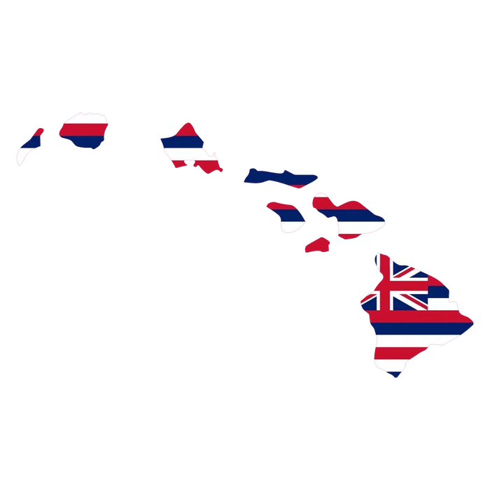 Hawaii Island Chain Sticker - sticker - Leilanis Attic