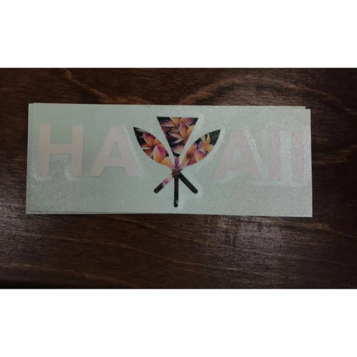 Hawaii Kahili Sticker - Sticker