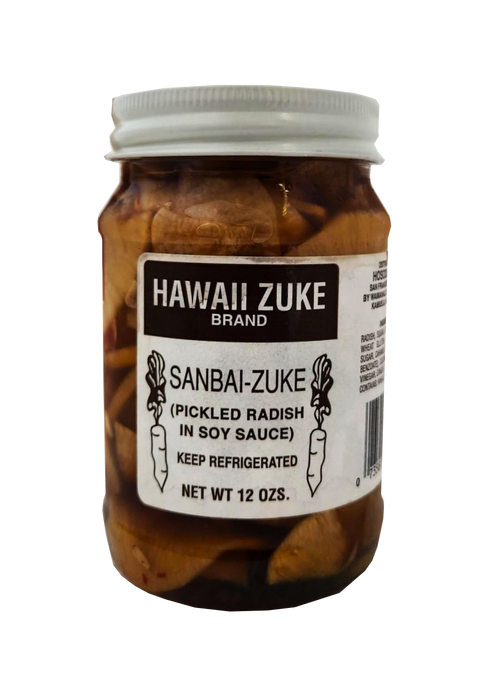 Hawaii Zuke Brand Sanbai-Zuke 12oz