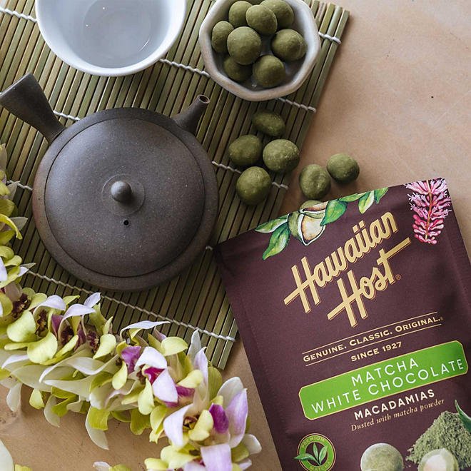 Hawaiian Host, Matcha White Chocolate 16oz - Food