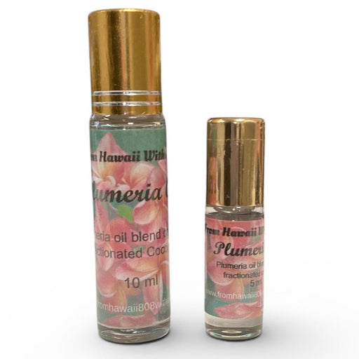 Hawaiian Perfume Oil "Plumeria", 2 sizes From Hawaii 808 with Aloha