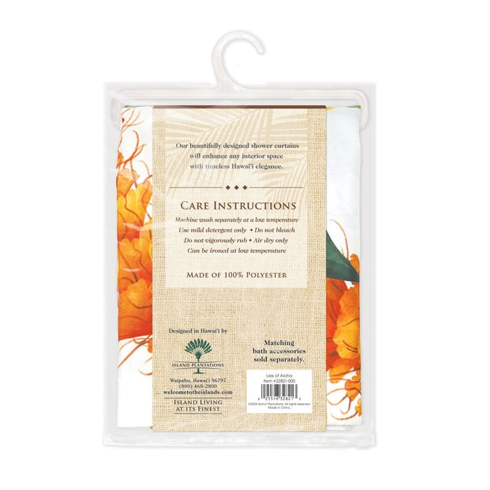 Hawaiian Shower Curtain, Various Prints Madden