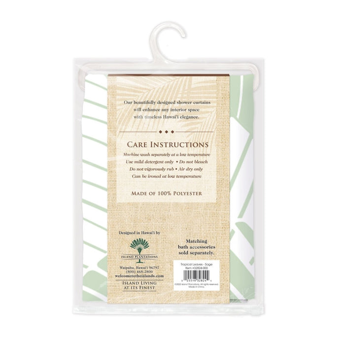 Hawaiian Shower Curtain, Various Prints Madden