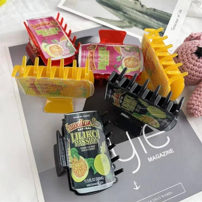 Hawaiian Sun Fruit Soda Can Hair Claw SoapElenGlen