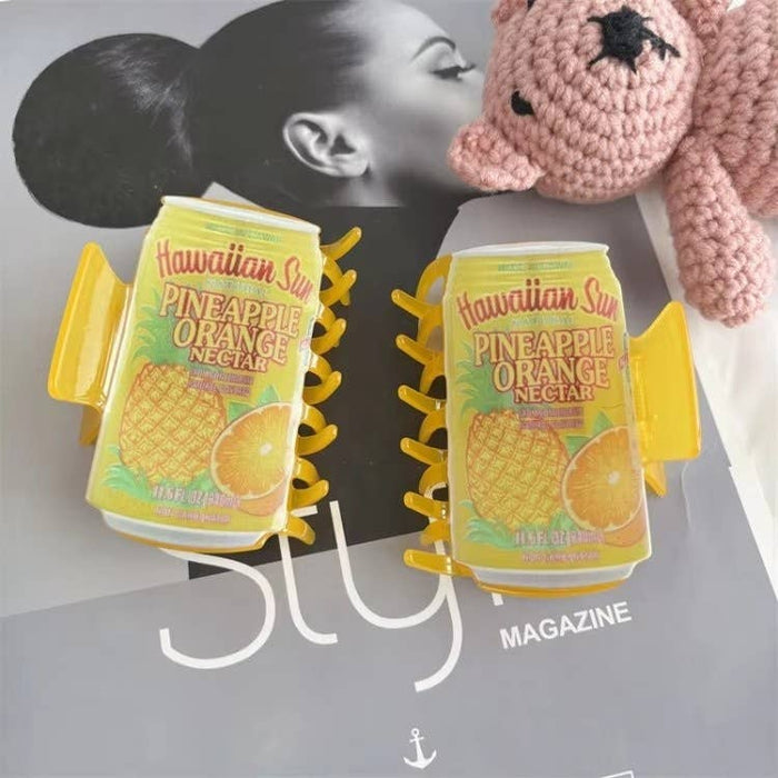 Hawaiian Sun Fruit Soda Can Hair Claw SoapElenGlen