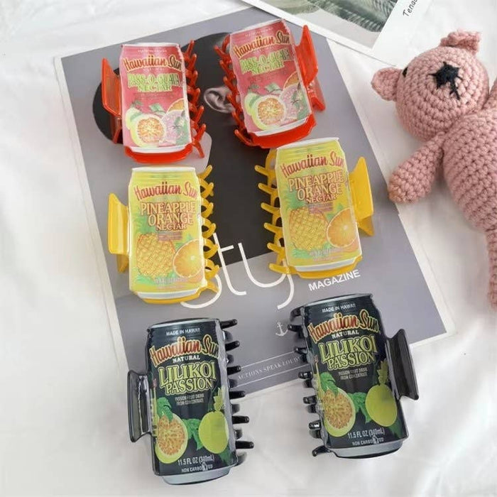 Hawaiian Sun Fruit Soda Can Hair Claw SoapElenGlen