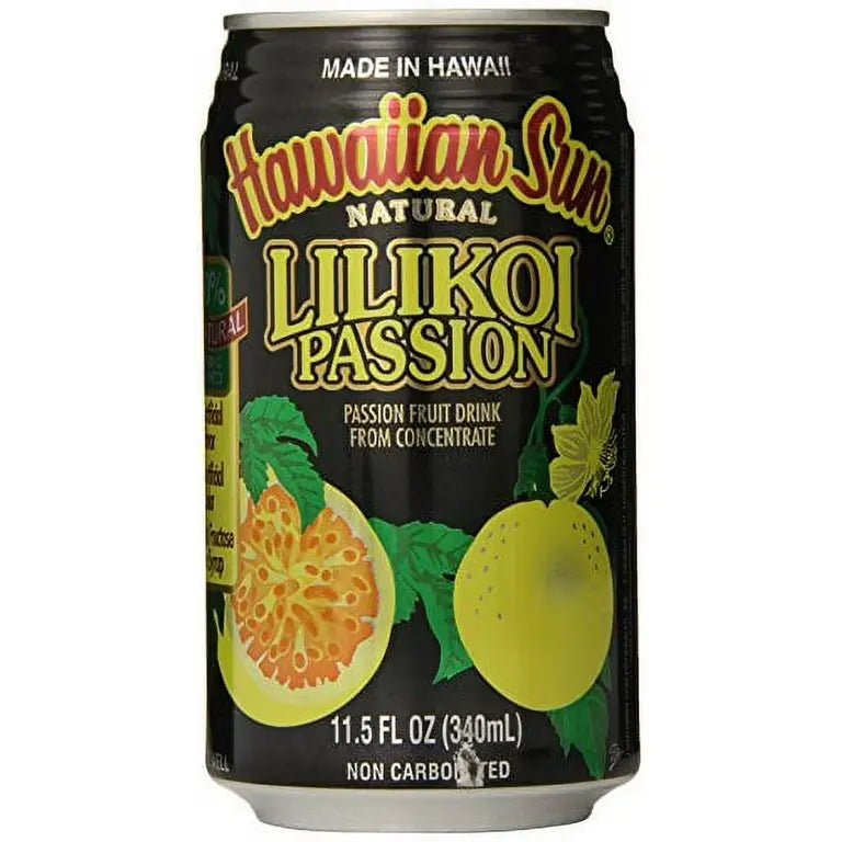 Hawaiian Sun Lilikoi Passion Can Juice Drink — Leilanis Attic