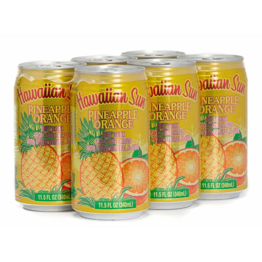Hawaiian Sun Pineapple Orange Can Juice Drink - Juice