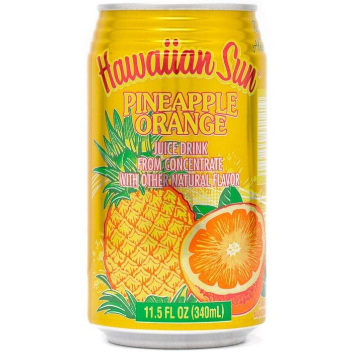 Hawaiian Sun Pineapple Orange Can Juice Drink - Juice