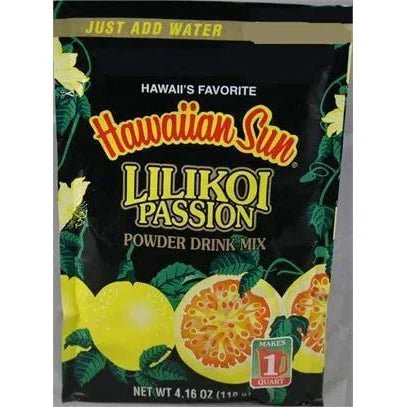 シャンソンシャンソニエミルク2本 Hawaiian Sun Powdered Drink, Lilikoi Passion, 4.16 oz — Leilanis Attic