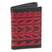 Hawaiian tattoo Trifold Wallet - Art "Maka Ihe" by Keahi Raikes NA KOA