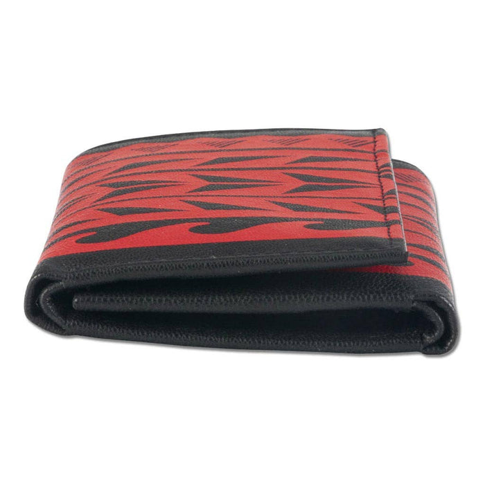 Hawaiian tattoo Trifold Wallet - Art "Maka Ihe" by Keahi Raikes NA KOA