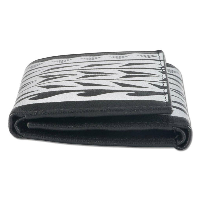 Hawaiian tattoo Trifold Wallet - Art "Maka Ihe" by Keahi Raikes NA KOA