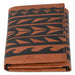 Hawaiian tattoo Trifold Wallet - Art "Maka Ihe" by Keahi Raikes NA KOA