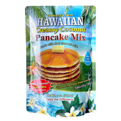 Hawaii's Best - Creamy Coconut Pancake Mix Mix 8oz Hosoda