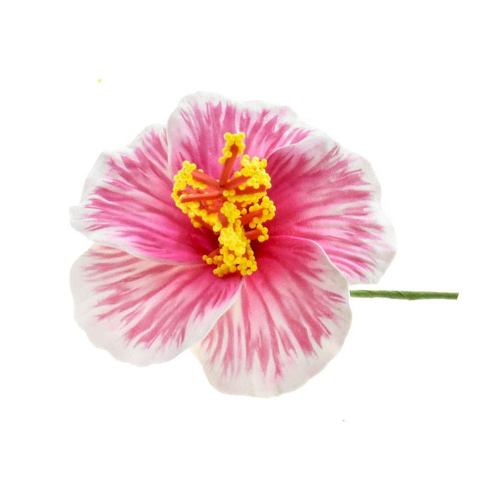 Hibiscus Flower Hair Pick, Various Colors - Hair Accessories