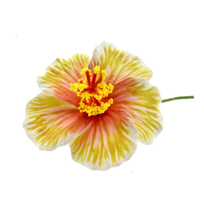 Hibiscus Flower Hair Pick, Various Colors - Hair Accessories