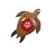 Hibiscus Shell Wooden Honu Magnet DK Hawaiian Collection