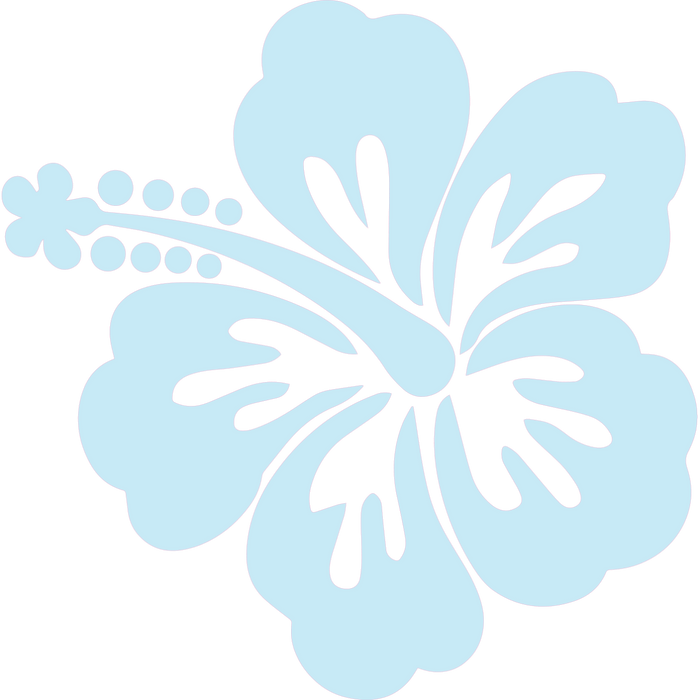 Hibiscus Sticker Leilanis Attic