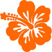 Hibiscus Sticker Leilanis Attic