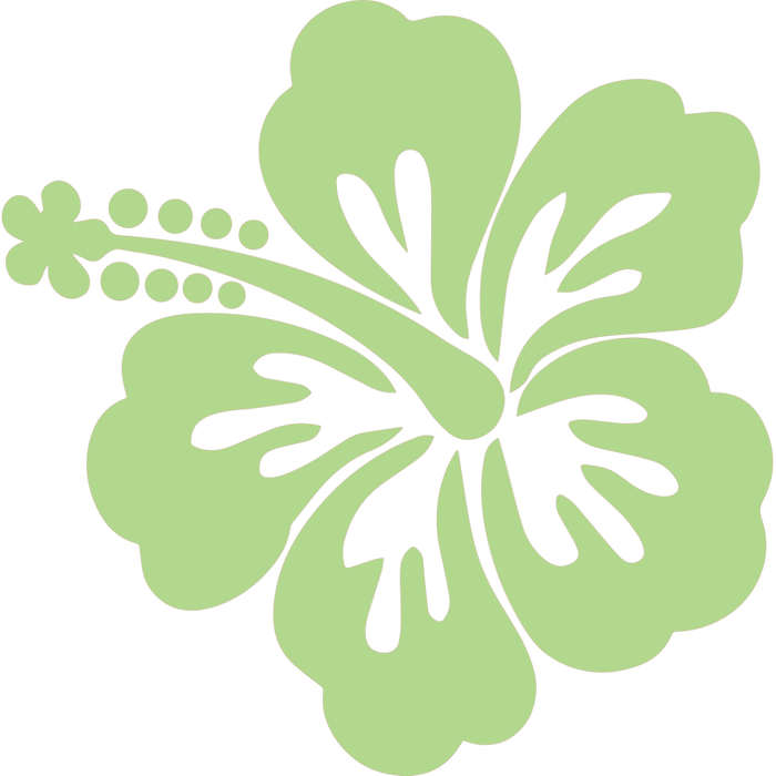 Hibiscus Sticker Leilanis Attic